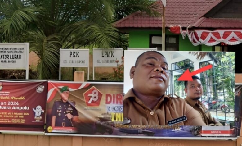 OKNUM SEKRETARIS KELURAHAN MUARA AMPOLU DIDUGA MAKAN GAJI BUTA