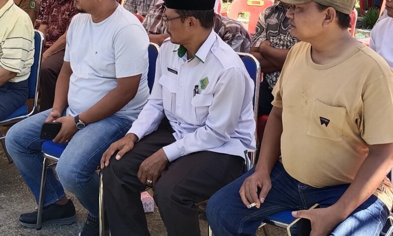 Sekjen (WIB) SUMUT HADIR PELETAKAN BATU PERTAMA SMA N3 PADANGSIDIMPUAN