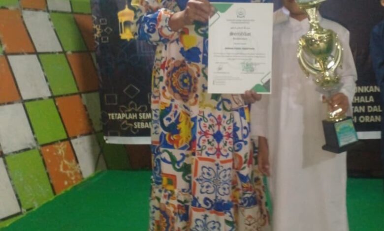 Sukses Buat Murid SD 2000212, Perlombaan Pembinaan HABIB NUR KE IV