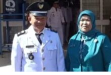 Di Hari HUT kabupaten tapanuli selatan yang ke 75 kepala Desa Tandihat ikut serta mendukung program pemerintah kedepan