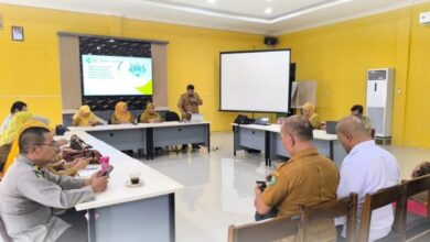 LAPAS PADANGSIDIMPUAN IKUTI RAPAT EVALUASI PEMBINAAN PENGUATAN KOLABORASI PELAYANAN PENYAKIT PRIORITAS
