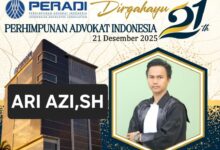 PENGACARA MUDA ARI AZI SH, SELAMAT HARI JADI PERADI KE 21 TETAP MENGEDEPAN KAN KWALITAS.