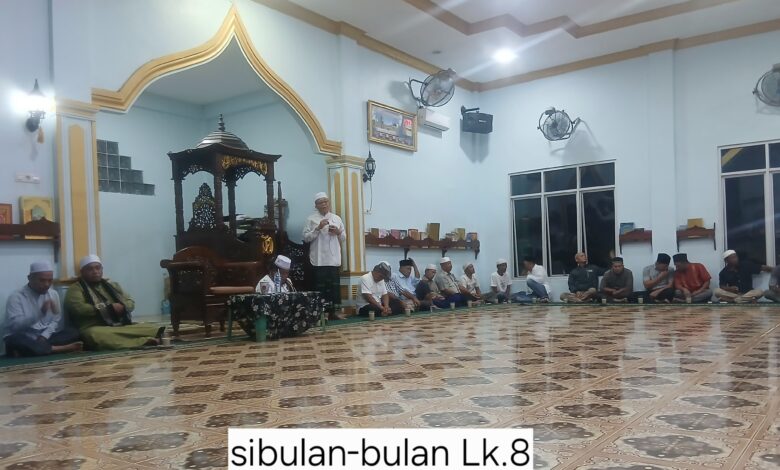 Peringatan IS’RA MIRAJ LK.8 SIBULAN-BULAN, TEMA “MUNCUL NYA PEMIMPIN YANG ZHOLIM” DAN PENYERAHAN HADIAH LOMBA TAHFIZ QUR’AN DAN PIDATO, PADANGSIMPUAN