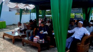 Sukses Halal bihalal Lk.8 kelurahan Aek tampang Padangsidimpuan, Jalin kekompakan Antar sesama Warga.