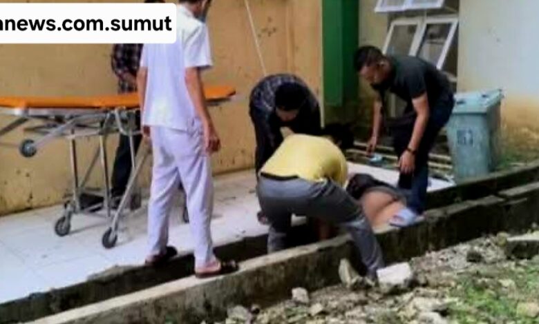 Pria Jatuh dari Lantai 4, Di Rumah sakit Umum Kotapadangsidimpuan!!! Pria Jatuh dari Lantai 4, Di Rumah sakit Umum Kotapadangsidimpuan!!!