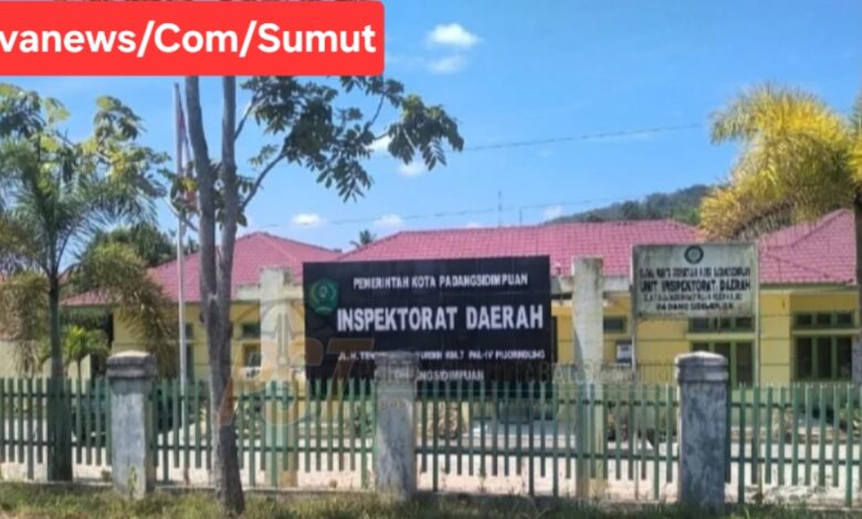 Surat kompirmasi Belum dibaca kepala inspektorat kota padangsidimpuan Sudah mengatakan Disitu Tidak ada yang salah???