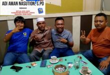 Ucapan Selamat H.Mucktar Hasibuan/Aktivis Era 1980, Atas Terpilihnya Bung Adi Aman Nasution Sebagai Ketua KNPI PALAS